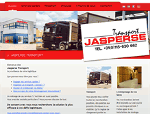 Tablet Screenshot of fr.jasperse-transport.nl